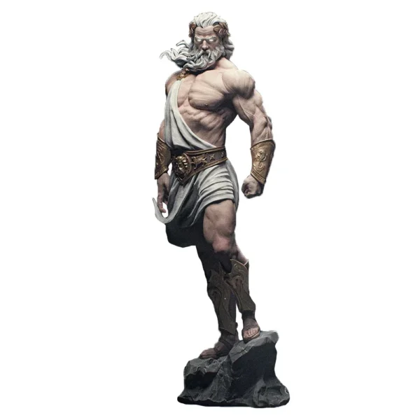 Jia ling bao Zeus 1:16 Miniature Resin Plastic Model Kit Unpainted Resin Model Kit A2145 - Image 5