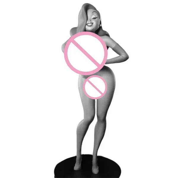 Jessica Rabbit Unpainted Resin Model Kit Miniature Figure 1/24 A429 - Image 6