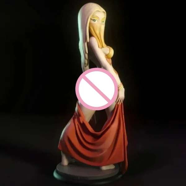 Yellow Sorceress 75mm Resin Figure Model Kit 1:24 Scale Models Unpainted Kits Diy Toys Hobbies Plastic Model A272 - Image 4