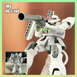 JMS HG 1/144 Assembly Model Kit GTO Zaku 2 The Base Limited Painting Color With SHIN MATSUNAGA Fluorescent Water Sticker Plastic