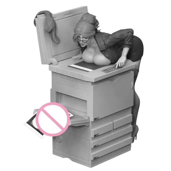 Secretary Figure 1:18 Miniature Figure Resin Model Kit Unpainted Plastic Model Kit A468 - Image 2