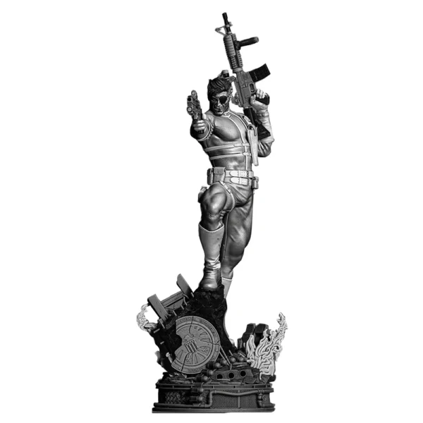 Nick Figure 1:16 Miniature Figure Resin Model Kit Unpainted Plastic Model Kit A802 - Image 4