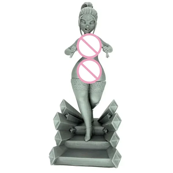 Unpainted Auntie Figure 1/24 Miniature Resin Model Kit with Exquisite Details A127 - Image 4