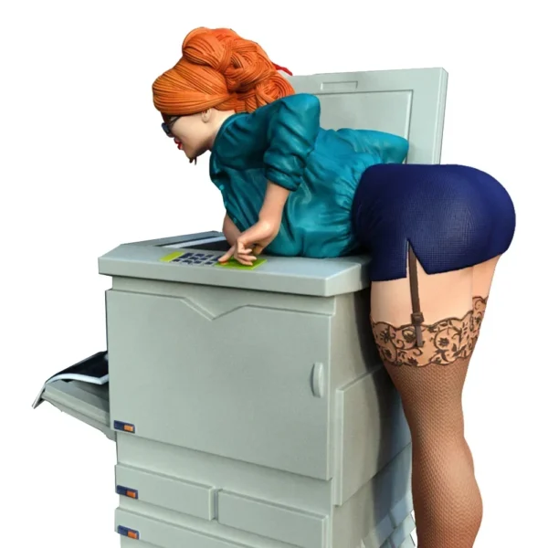 Secretary Figure 1:18 Miniature Figure Resin Model Kit Unpainted Plastic Model Kit A468 - Image 4