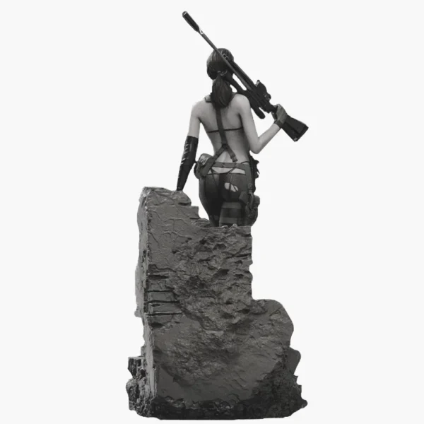 Quiet 1:24 Miniature Resin Plastic Model Kit Unpainted Resin Model Kit Toy A117 - Image 5