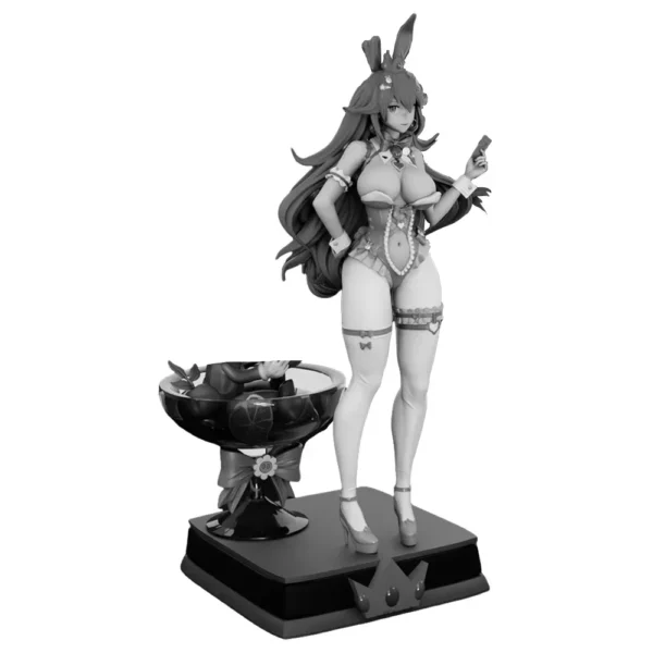 Princess Anime Figure 1:18 Miniature Resin Model Kit Unpainted Plastic Model Kit A753 - Image 3