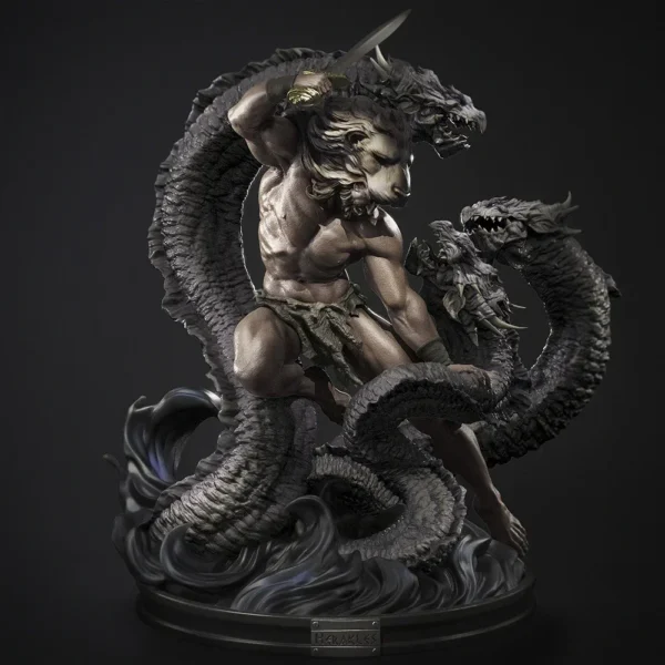 Hercules Figure 1:16 Miniature Figure Resin Model Kit Unpainted Plastic Model Kit A2408