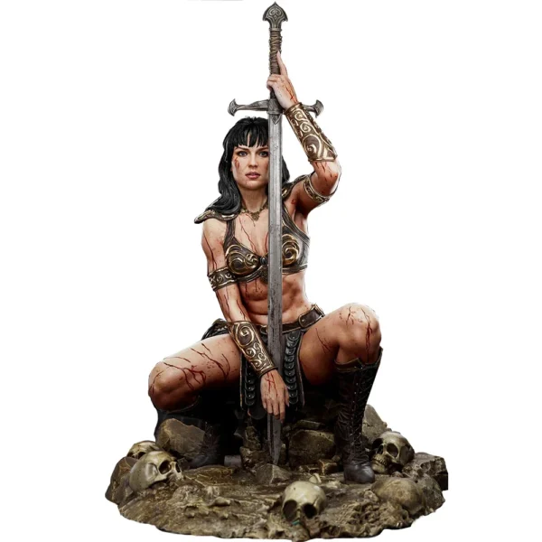 1:16 Xena Warrior Princess Resin Model Kit | Unpainted DIY Collectible Figure | Anime Craft Gift for Adults (A786) - Image 2