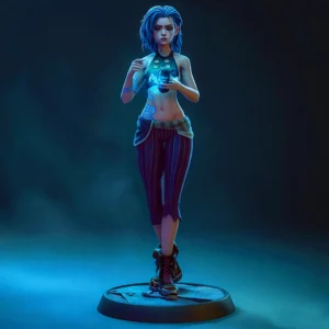 Explosive Character 1:18 Scale Unpainted Resin Model Kit - DIY Anime Girl Collectible Figure for Painting & Display (A828)