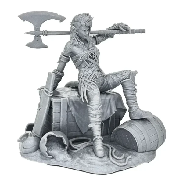 1/12 Karlach 1:24 Miniature Resin Plastic Model Kit Unpainted Resin Model Kit A184 - Image 3
