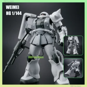 WEIMEI WM HG 1/144 MC-06C-6 R6 Zaku 2 The Base Limited Ver Painting Color Assembly Model Kit Action Robot Plastic Model Toys
