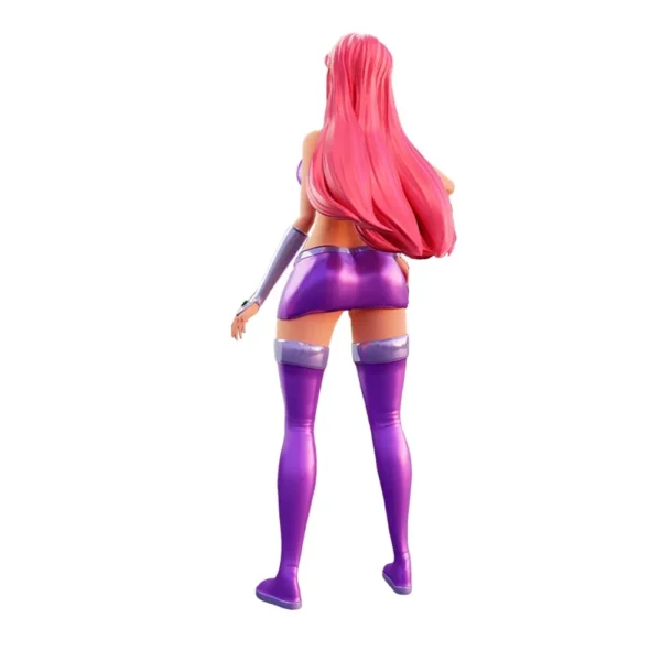 Jia Ling Bao Koriand'r Figure 1:24 Miniature Resin Model Kit Unpainted Plastic Model Kit A634 - Image 5