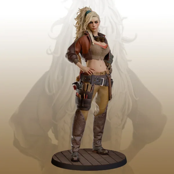 Gemma Miniature Figure 1:18 Resin Model Kit Unpainted Plastic Model Kit Anime Figure A597
