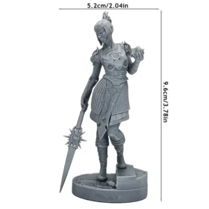 Shadowheart Miniature Figure 1:24 Resin Model Kit Unpainted Plastic Model Kit A168