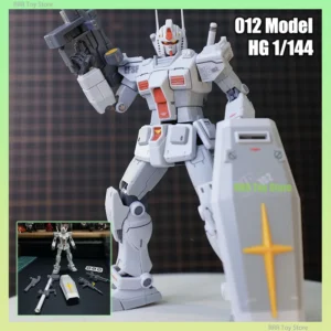 012 Model HG 1/144 Rx-78-2 Rollout Color Model Kit Collection Assembly Action Figures Robot Plastic Model Hobby Kids Toy Gifts