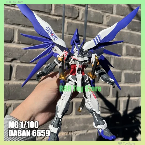In Stock DABAN 6659 MG 1/100 GBK-20 Astray 20TH Memorial Ver Model Kit Assembly Action Figures Robot Plastic Model Toy Kids Gift