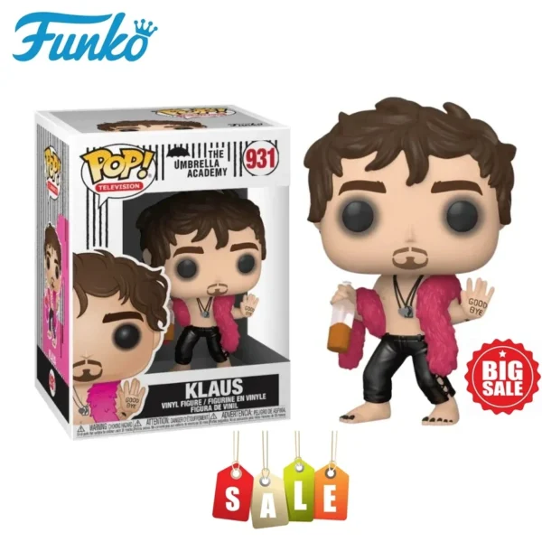 FUNKO POP Animation The Umbrella Academy KLAUS #931 Vinyl Figure Collection Model Toys Big Sale Best Pricc - Image 2