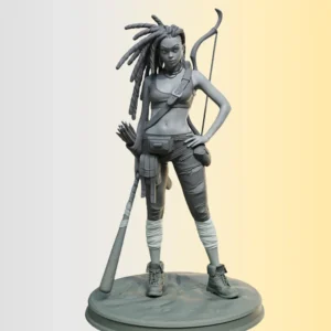 Anime Tyra Figure 1:24 Miniature Resin Model Kit Unpainted Plastic Model Kit A618