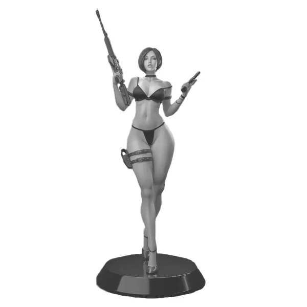 Ada Wang 1:24 miniature Resin Plastic Model Kit Unpainted Resin Model Kit A1613 - Image 4