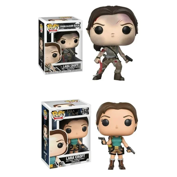 Funko POP Lara Croft 168# Tomb Raider Lara Croft 333# Vinyl Dolls Action Figure Collection HALLOWEEN Gifts Collection Gifts