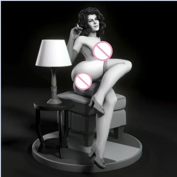 Ava 1/24 miniature Scale Resin Figure Model Kit Assembly Model Unpainted Kits Diy Toys Hobbies Plastic Model A246 - Image 3