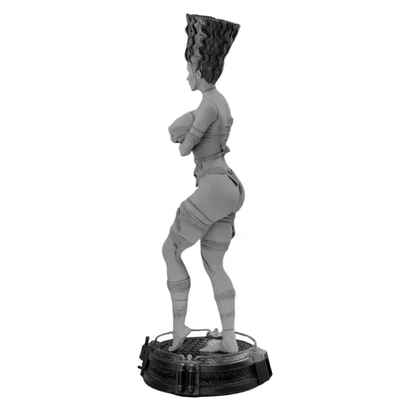 Bride of Frankenstein 1:24 Miniature Figure Resin Model Kit Unpainted Plastic Model Kit A518 - Image 4