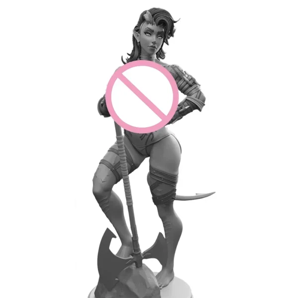Karlach Figure 1:18 Miniature Figure Resin Model Kit Unpainted Plastic Model Kit A466 - Image 4