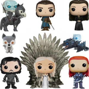 FUNKO POP Game of Night King Ride Drogon SAMWELL TARLY THE MOUNTAIN JON SNOW HODOR FigureToys Collection Model Toys Thrones