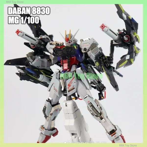 New Daban 8830 MG 1/100 Strike Lightning Striker MB Style Special Coating Assembly Kit Action Figure Plastic Model Custom Toy