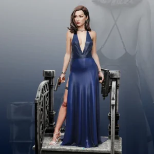 Bond Girl Resin Figure Miniature 1:16 Resin Model Kit Unpainted Plastic Model Kit A410
