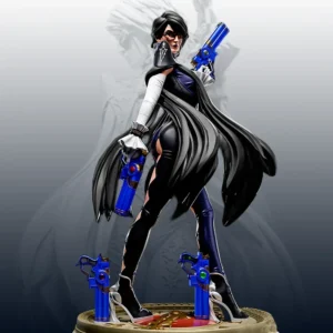 Bayonetta Figure Miniature Model 1:18 Resin Model Kit Unpainted Plastic Model Kit A1485