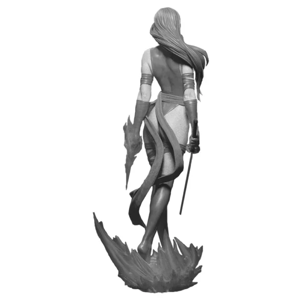 Psylocke 1:24 Miniature Resin Plastic Model Kit Unpainted Resin Model Kit Toy A116 - Image 6