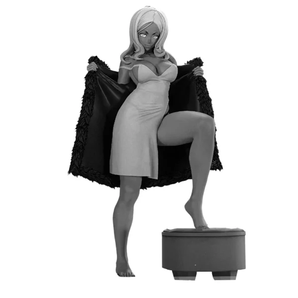 Peach Girl Figure 1:24 Miniature Figure Resin Model Kit Unpainted Plastic Model Kit A774 - Image 4