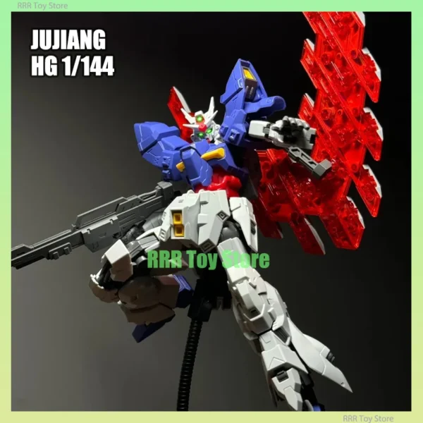 In Stock JJ JUJIANG HG 1/144 Model Kit AMS-123X-X Moon Assembly Action Figures Robot Plastic Model Kits Toy Hobby Kids Gifts