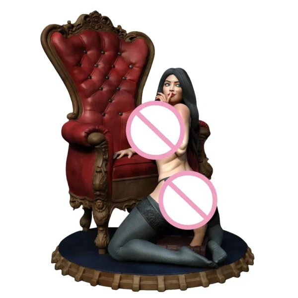 Morticia Figure 1:18 Miniature Resin Model Kit Unpainted Plastic Model Kit A728 - Image 2
