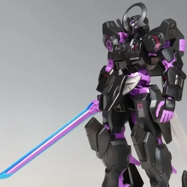 JMS HG 1/144 Schwarzette Neon Purple Model Kit Collection Assembly Action Figures Robot Figurine Plastic Model Hobby Toy Gifts - Image 4