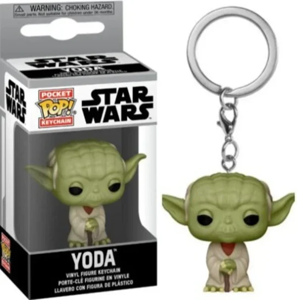 FUNKO POP Star Wars Hera Syndulla AHSOKA BO-KATAN Leiya IG-11 Chubacca R2-D2 Darth Vader Stromtrooper Pocket Pop Keychain Toys - Image 2