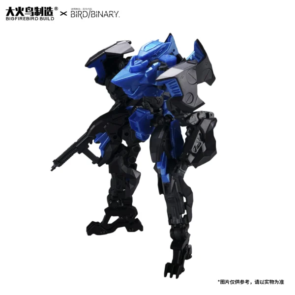 BigFireBird Build Bird/Binary Model Kit Ficedula Assembly Action Figures Collection Plastic Model Robot Figurine Hobby Toy Gift - Image 2