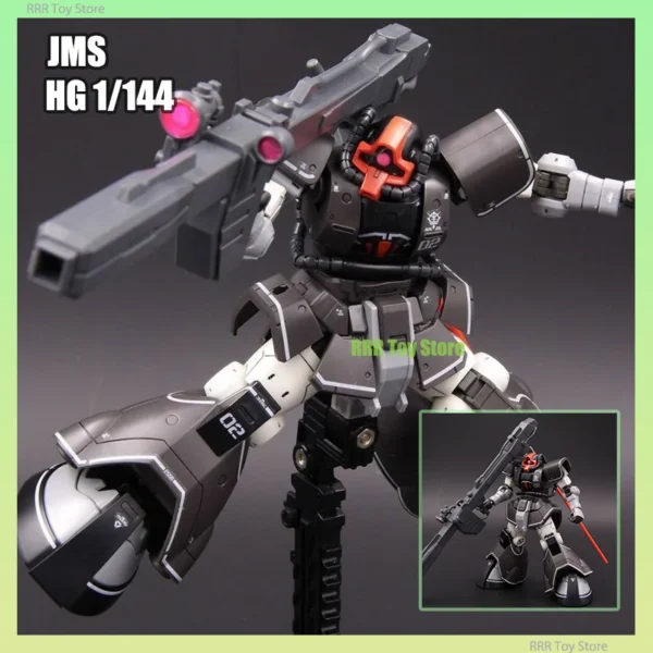 JMS HG 1/144 Assembly Model Kit YMS-08B DOM TEST TYPE Collection Action Figures Robot Plastic Model Hobby Doll Kids Toy Gifts