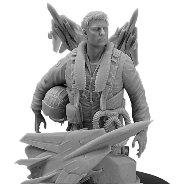 Jia Ling Bao 1:18 Miniature Resin Plastic Model Kit Unpainted Resin Model Kit toys A170 - Image 3