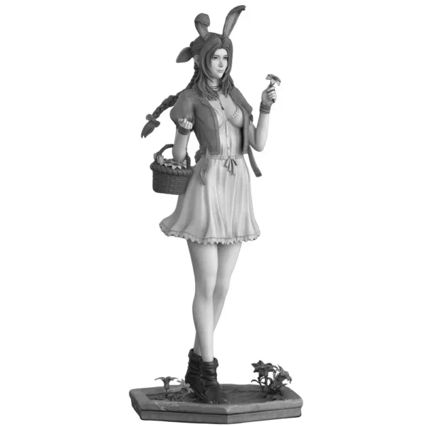 Aerith Figure 1:18 Miniature Figure Resin Model Kit Unpainted Plastic Model Kit A467 - Image 2