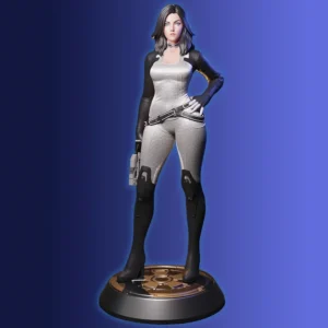 Miranda Lawson Figure 1:24 Miniature Figure Resin Model Kit Unpainted Plastic Model Kit A772