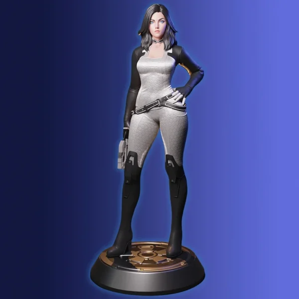 Miranda Lawson Figure 1:24 Miniature Figure Resin Model Kit Unpainted Plastic Model Kit A772