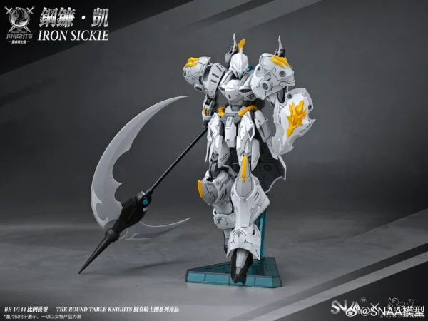 Original SNAA HG 1/144 SC-007 Iron Sickle Assembly Model Kit Knight Action Figure Robot Plastic Model Collection Customized Toys - Image 4