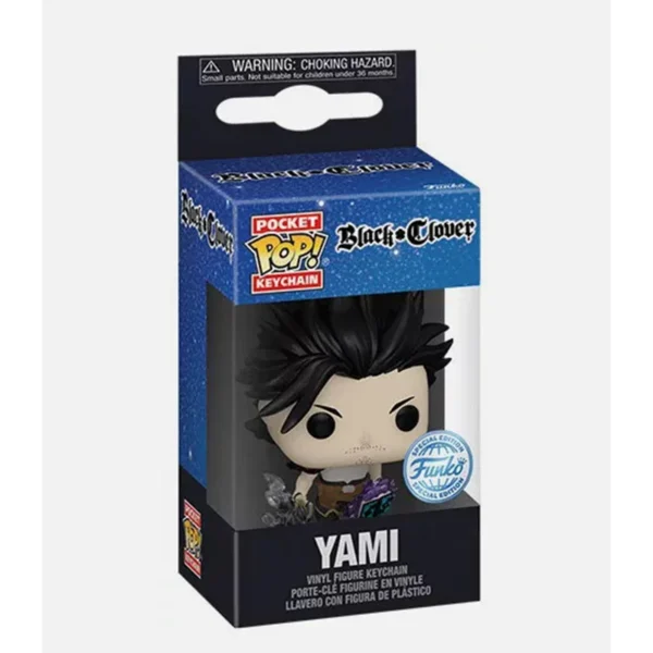 Funko POP Pocket Pop Keychain Black Clover YAMI NOELLE ASTA Vinyl Figure Special Edition Pendant Keychain Toys for Children Gift - Image 4