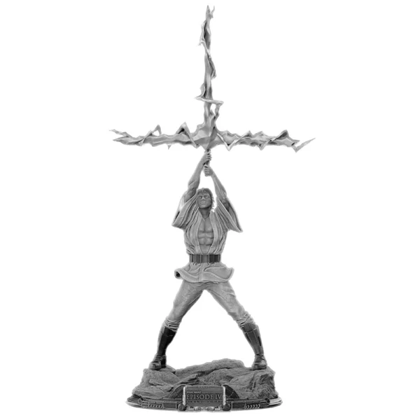 Luke Sculpture Figure 1:16 Miniature Figure Resin Model Kit Unpainted Plastic Model Kit A536 - Image 3