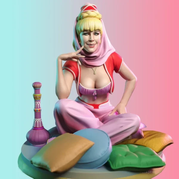 Jeannie Figure 1:24 Miniature Resin Model Kit Unpainted Plastic Model Kit A673