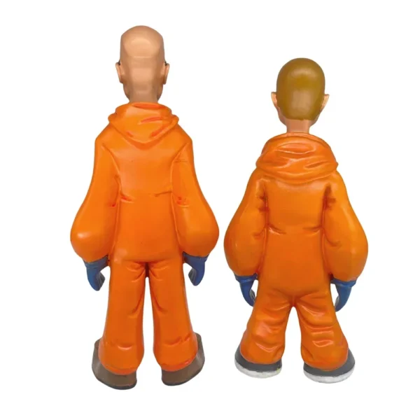 1:18 Scale Resin Figure Model Kit 2PCS 100mm Statue Modelling Unpainted Kits Diy Toys A367 - Image 5