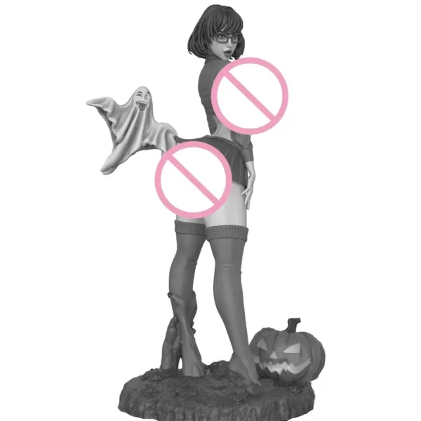 Female Detective Figure 1:18 Miniature Resin Model Kit Unpainted Plastic Model Kit A612 - Image 3