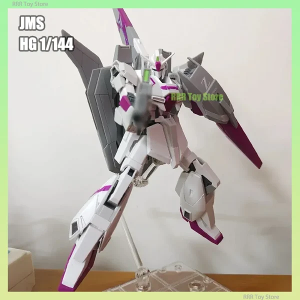 JMS HG 1/144 MSZ-006 Zeta 3 Z3 Model Kit Collection Assembly Action Figures Robot Figurine Plastic Model Hobby Doll Toys Gifts